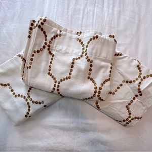 Threshold Cream & Gold Curtains